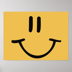 Glückliches Gesicht Poster