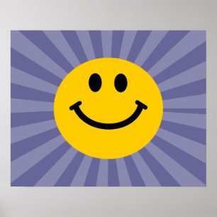 Glückliches Gesicht Poster