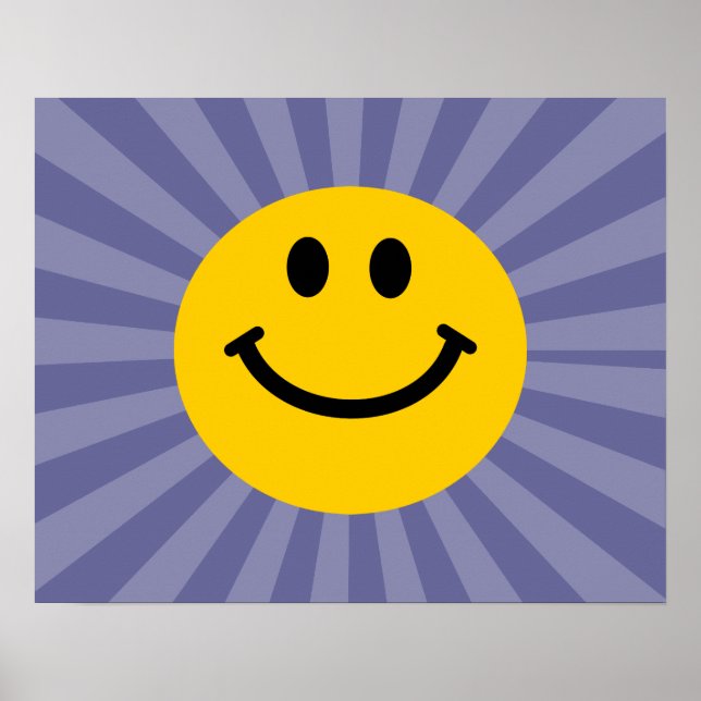 Glückliches Gesicht Poster (Vorne)