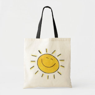 Glückliches Gesicht Sun - Tasche