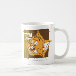 Glückliches Gesicht Toms Kaffeetasse
