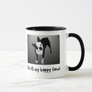 Glückliches Gesicht - Wecker-Tasse Tasse