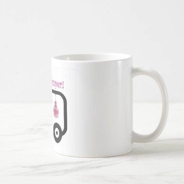 Glückliches Glamper! Kaffeetasse (Rechts)