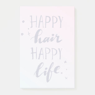 glückliches glückliches Leben Post-it Klebezettel