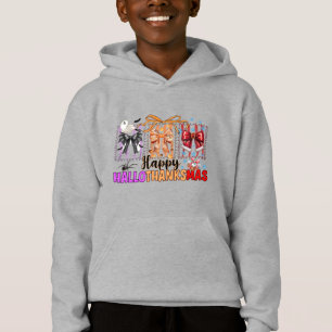 Glückliches HalloDankMas Trio Hoodie