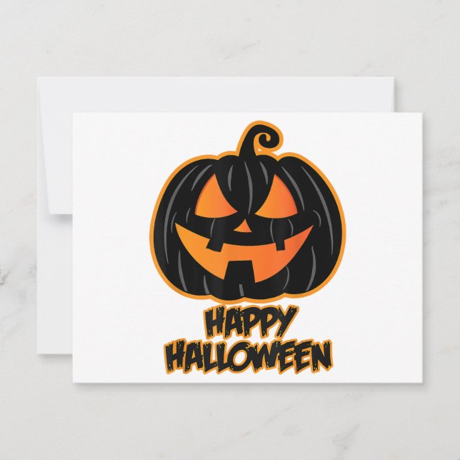 Glückliches Halloween für Männer und Frauen - Kürb (Vorderseite)