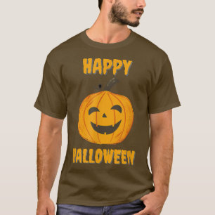 Glückliches Halloween für Männer und Frauen Pumpki T-Shirt