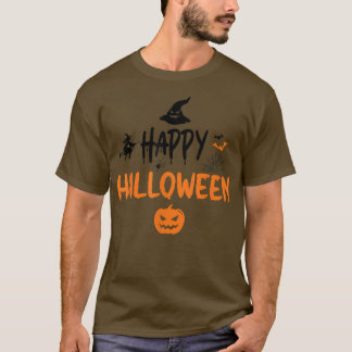 glückliches halloween, glückliches Halloween-Zitat T-Shirt