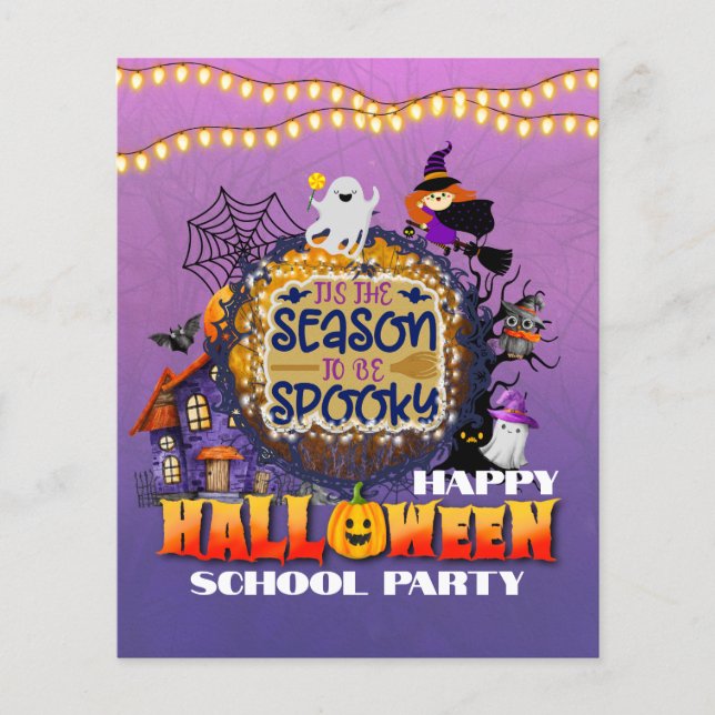 Glückliches Halloween ist eine lustige Jahresfeier Flyer (Vorne)