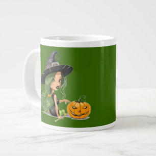 Glückliches Halloween - Jumbo-Tasse