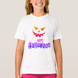 Glückliches Halloween-Kostüm für Girls-T - Shirt