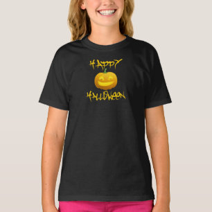 Glückliches Halloween-Kürbis-Shirt T-Shirt