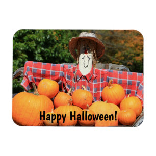 Glückliches Halloween vom Pumpkin-Patch Magnet