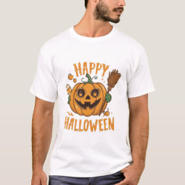 Glückliches Halloween vom Pumpkinpflaster T-Shirt