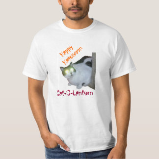Glückliches Halloween von der Katze-O-Laterne T-Shirt