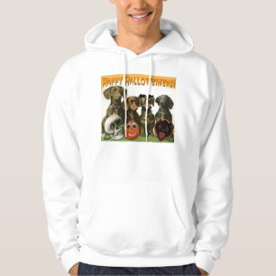 Glückliches Halloweiners - Dackel-HalloweenHoodie Hoodie
