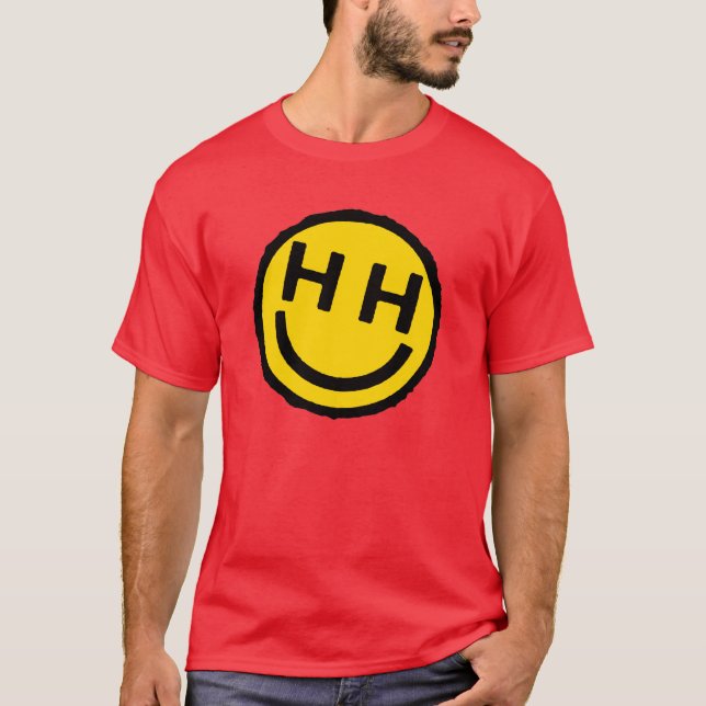 Glückliches hardcoregesicht Shirt (Vorderseite)
