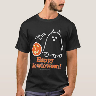 Glückliches Howloween (Geist) T-Shirt