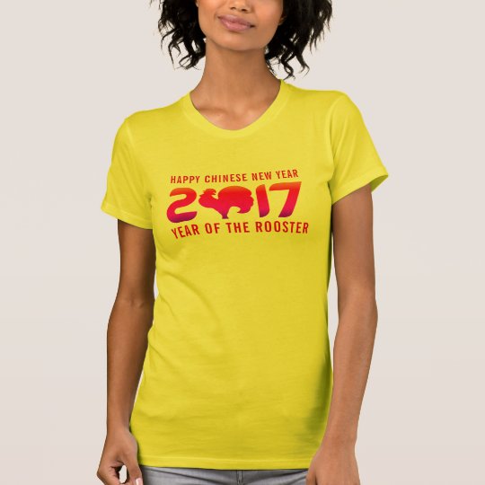 Glückliches Jahr des Neujahrsfest-2017% pipe% des T-Shirt