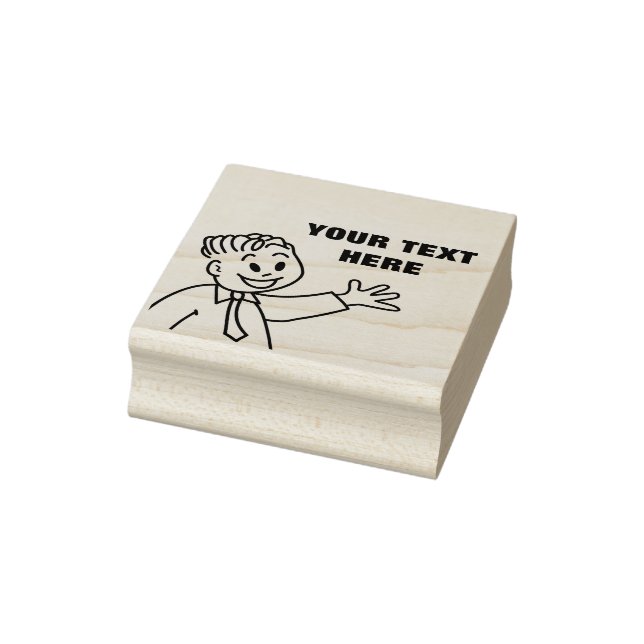 glückliches Kind Gummistempel (Stempel)