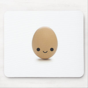 Glückliches kleines Ei Mousepad