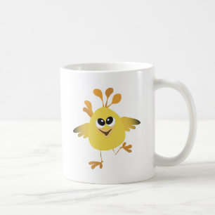 Glückliches Küken Kaffeetasse