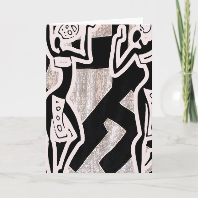 Glückliches Kwanzaa! Feiertagskarte (Vorderseite)