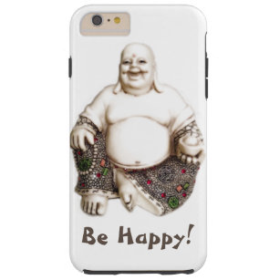 Glückliches lachendes frohes viel Glück Buddha Tough iPhone 6 Plus Hülle