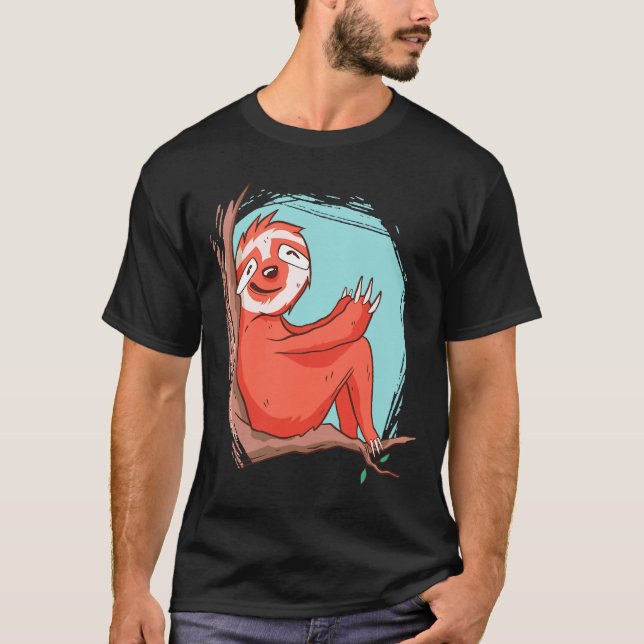 Glückliches Leben im Baum T-Shirt (Vorderseite)