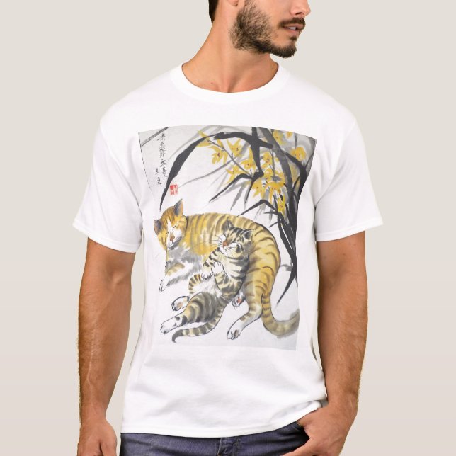 Glückliches Leben T-Shirt (Vorderseite)