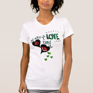 Glückliches Liebestag-T-Shirt T-Shirt