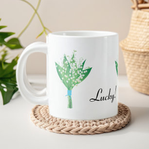Glückliches Maiglöckchen Jumbo-Tasse