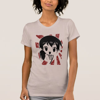 Glückliches Manga T-Shirt