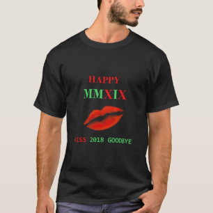 Glückliches MMXIX (2019 in römischem) T-Shirt