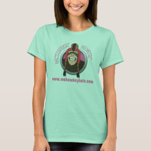 Glückliches Mohawkey Affe-Shirt T-Shirt