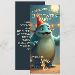 Glückliches Monster-Halloween-Party für Kinder