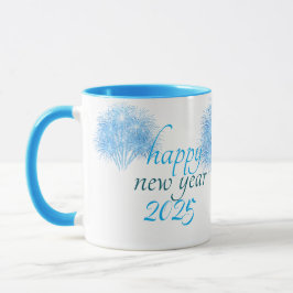 glückliches neues Jahr Tasse