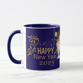glückliches neues Jahr Tasse