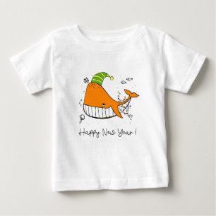 glückliches neues Jahr - Walliebhaber Baby T-shirt