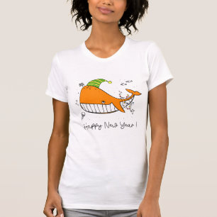glückliches neues Jahr - Walliebhaber T-Shirt