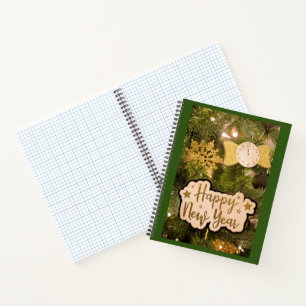GLÜCKLICHES NEUJAHR NOTIZBUCH