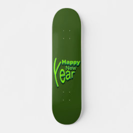 GLÜCKLICHES NEUJAHR SKATEBOARD