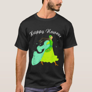 Glückliches Nowruz Persisches Neujahrs-Party-Tanzm T-Shirt