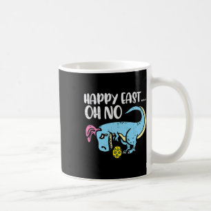 Glückliches Ost-Oh-Nein-Trex-Ei Lustiges Ostern-Di Kaffeetasse