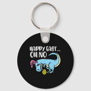 Glückliches Ost Oh Nein Trex Ei Lustiges Ostern Di Schlüsselanhänger