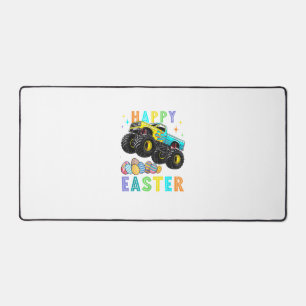 Glückliches Osterfest Monster Truck Ostereier für  Schreibtischunterlage