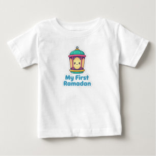 Glückliches Ramadan-Laternen-Kinder-T-Shirt Baby T-shirt