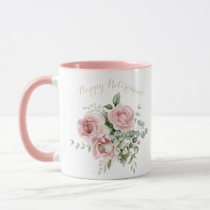 Glückliches Rentner-Dasein Blumenschmuck Tasse
