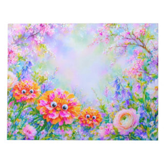 Glückliches Ringelblumen Notizbuch Notizblock