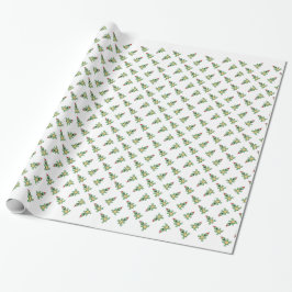 Glückliches Schildkröte-Weihnachten Geschenkpapier